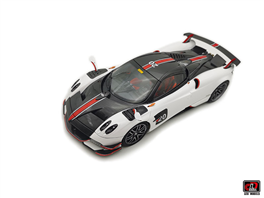 1-18 Pagani Huayra BC Roadster Diecast Model car  White color